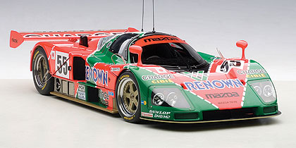 AutoArt 1/18 Mazda 787B LeMans Winner 1991 20th Anniversary